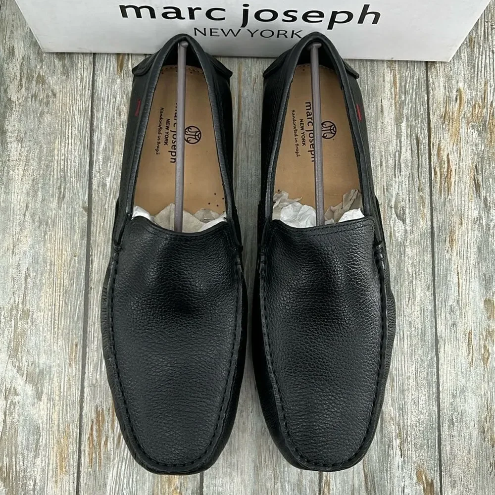 Marc Joseph Dwight Place Moc Toe Driver Golf Leather Shoes Size 12
